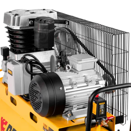 Компрессор воздушный DENZEL BCI4000-T/200, 4.0 кВт, ременный привод, 200 литров, 690 л/мин