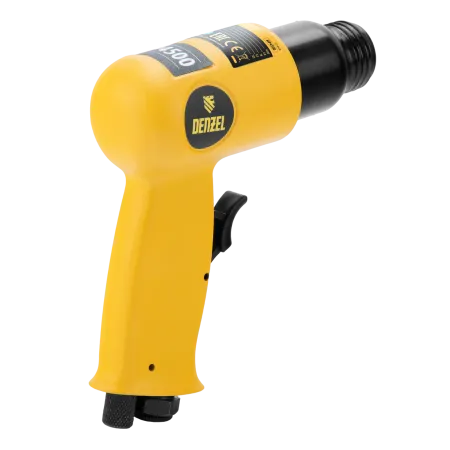 Пневматический молоток DENZEL НР4500 + набор насадок, 113 л/мин, 4500 уд/мин