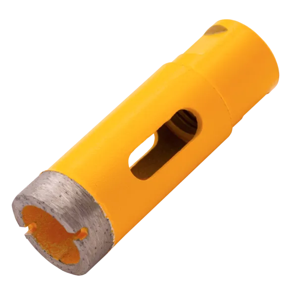 Сверло алмазное по керамограниту DENZEL 72681, 25 мм, М14, мокрая резка