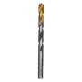 Сверло спиральное по металлу DENZEL 8,5 x 117 мм, Р6М5, Golden Tip, многогранная заточка