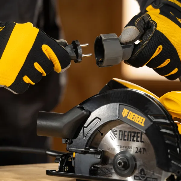 Пила циркулярная DENZEL CSD-165, 1400 Вт, 165 мм
