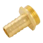 Штуцер для шланга DENZEL 97272, 3/4 дюйм, с наружной резьбой G1