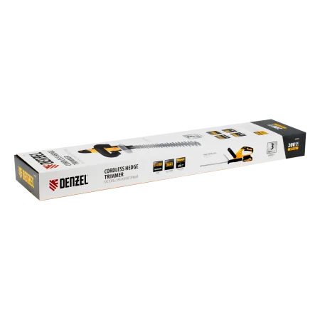 Кусторез аккумуляторный DENZEL HTD-510, нож 510 мм, Li-Ion, 20 В