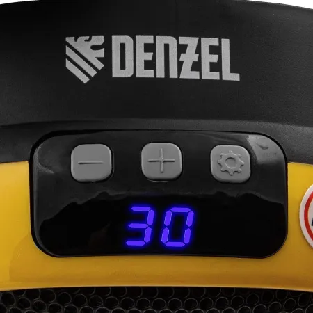 Тепловентилятор портативный керамический DENZEL DTFC-700, 3 реж. вентилятор, нагрев 700 Вт