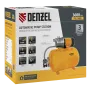 Насосная станция DENZEL PSL1100X, 1100 Вт, 3600 л/ч, ресивер 50 л, подъем 45 м, нержавейка