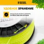 Леска для триммера DENZEL 96297 витой квадрат, 2,0мм х 357м, на DIN катушке FLEX CORD