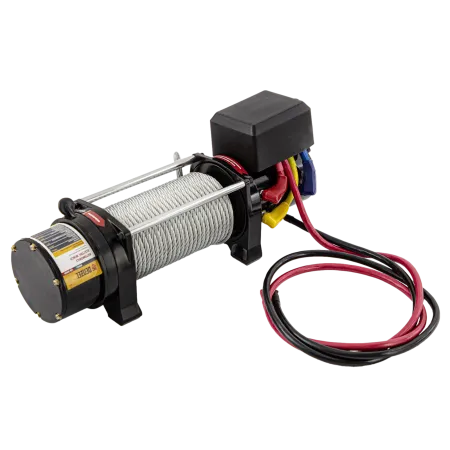 Лебедка автомобильная электрическая DENZEL LB-3000.3.6 т, 3.4 кВт, 12В