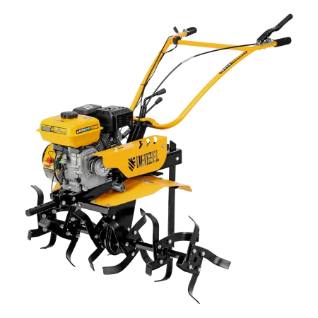 Мотоблок DENZEL DPT-370S, 7 л.с., ремен.сцеп, фрез 3х4, ШОМ, передачи 3В/1Н