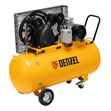 Компрессор воздушный DENZEL рем. привод BCV 4000-T/200, 4,0 кВт, 200 литров, 690 л/мин