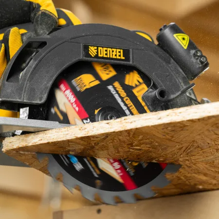 Пильный диск по дереву DENZEL ф185х 20 мм, 24 зубьев