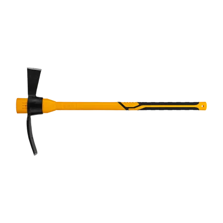 Кирка-топор DENZEL 2250 г, фиберглассовая обрезиненная рукоятка 900 мм