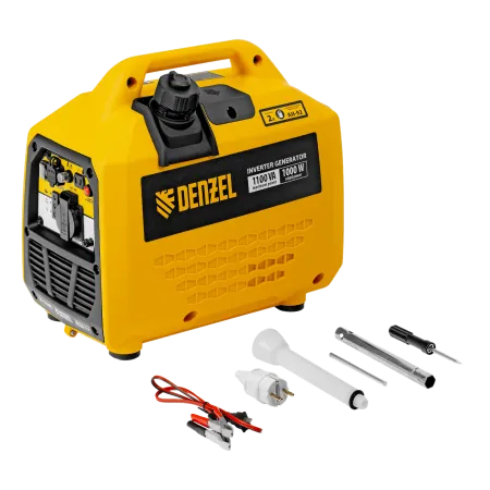 Генератор инверторный DENZEL GS-1100iS, 1,1 кВт, 230 В, закрытый корпус, ручной старт