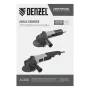 Машина шлифовальная угловая DENZEL AGD125-1100L, 1100 Вт, 125 мм, 3000-11000 об/мин