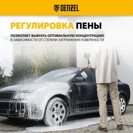 Пенокомплект для моек высокого давления DENZEL FP-700 универсальный