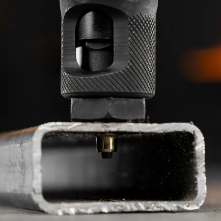 Заклепки резьбовые DENZEL стальные, оцинкованные, М3, пластиковый кейс, 200 шт.