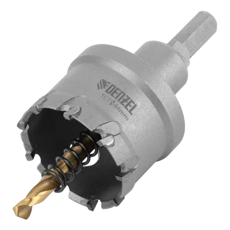 Коронка по металлу DENZEL 724014, 44 мм, твердосплавная