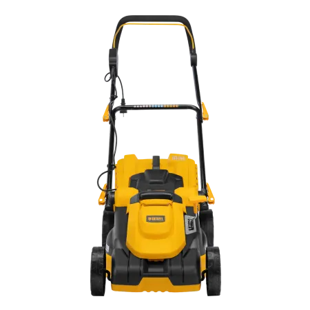 Газонокосилка электрическая DENZEL GM-1800, 1800 Вт, ширина 38 см, 6 уровней, 40 л