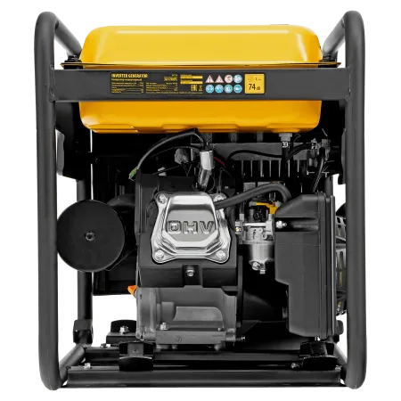 Генератор инверторный DENZEL GS-3700iFE, 3,7 кВт, 230 В, открытый корпус, электростартер