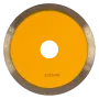 Диск алмазный отрезной DENZEL 115 х 22,2 мм, сплошной, супертонкий, горячий пресс, мокрое резание