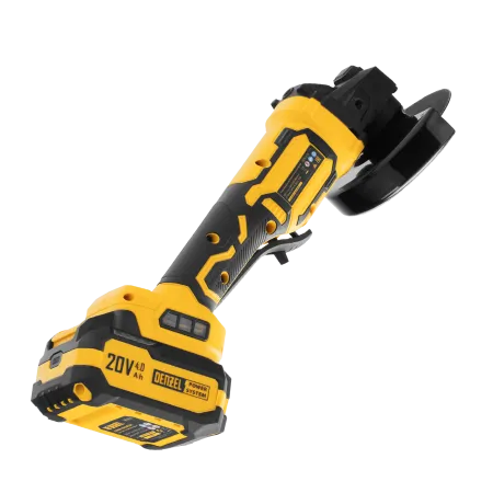 Машина шлифовальная угловая аккумуляторная бесщет. DENZEL AGH-BL-20-125, Li-Ion, 20 В