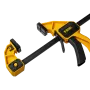 Струбцина DENZEL F-образная, быстрозажимная, 450 х 80 мм, усиленный нейлоновый корпус