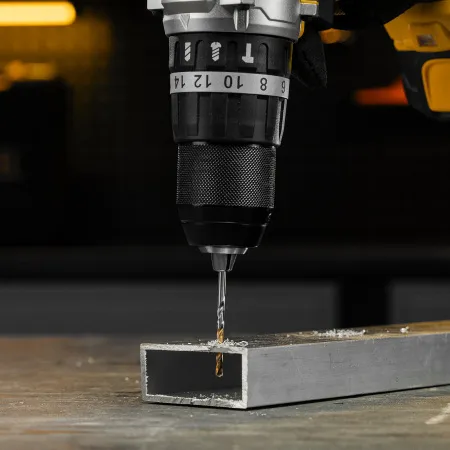 Сверло спиральное по металлу DENZEL 3,5 x 70 мм, Р6М5, Golden Tip, 2шт.