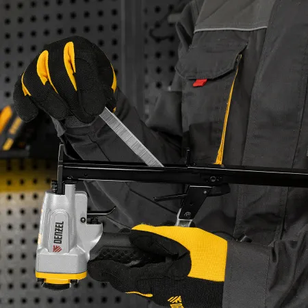 Скобы DENZEL 21GA для пнев. степл., 12мм, шир. - 0,95мм, тол. - 0,6мм, шир. скобы - 12,8мм, 5000шт