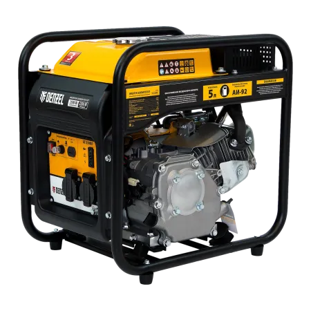 Инверторный генератор DENZEL GT-2500iF, 2.5 кВт, 230 В, бак 5 л, ручной старт