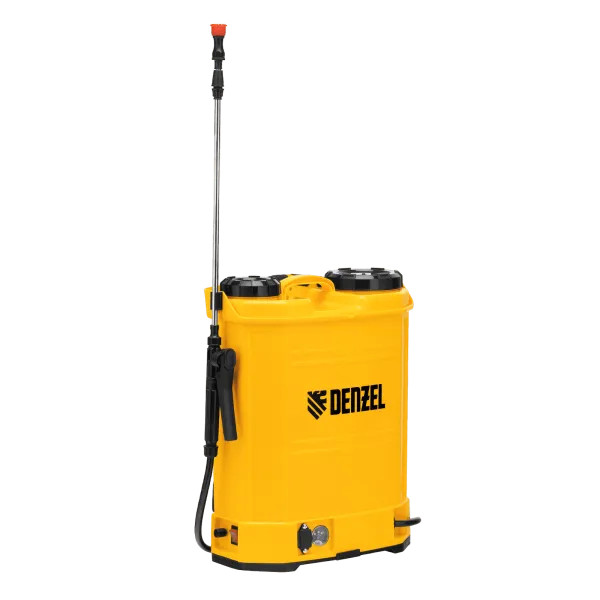 Опрыскиватель ранцевый аккумуляторный DENZEL D-16LA, 16 л, 12 В, 8 Ач