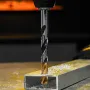 Сверло спиральное по металлу DENZEL 12 x 151 мм, Р6М5, Golden Tip, многогранная заточка