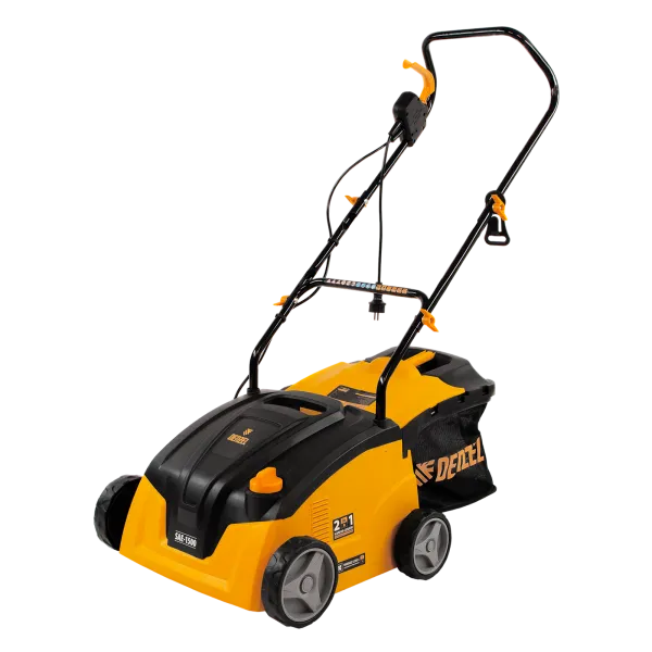 Скарификатор-аэратор  электрический DENZEL SAE-1500, 1500 Вт, -11/+5 мм, 32 cм