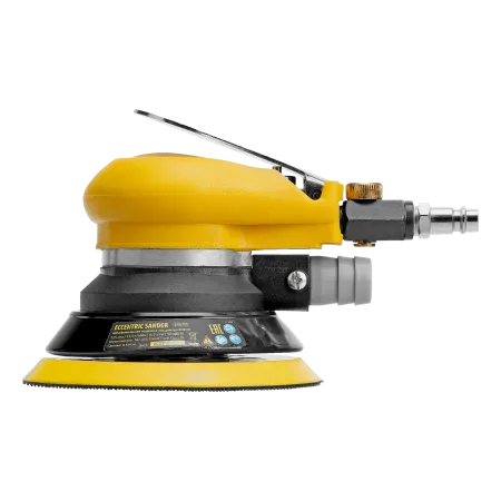 Эксцентриковая шлифовальная машина DENZEL EPG125, 125 мм, 9000 об/мин, 5 мм, 113 л/мин