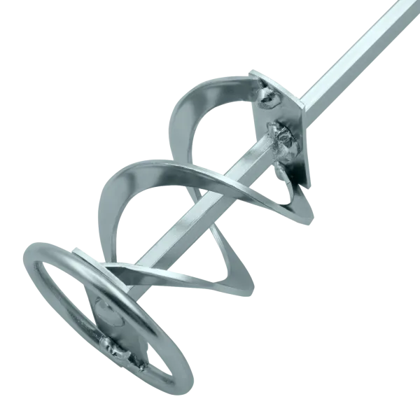 Миксер для красок и штукатурных смесей DENZEL 848437, 60 x 400 мм, шестигранный хвостовик