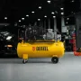 Компрессор воздушный DENZEL BCW3000-T/100, 3.0 кВт, ременный привод, 100 литров, 520 л/мин