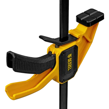 Струбцина DENZEL F-образная, быстрозажимная, 150 х 80 мм, усиленный нейлоновый корпус