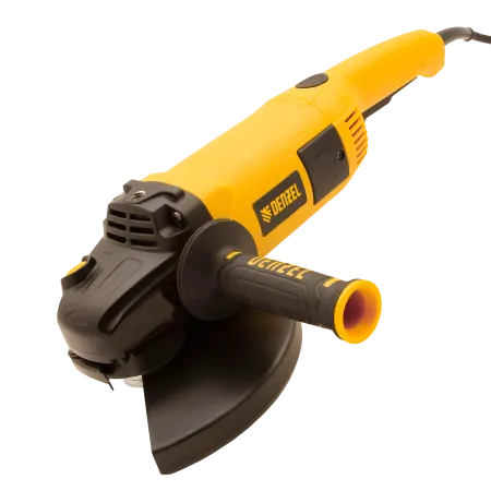 Машина шлифовальная угловая DENZEL AG230-2400, 2400 Вт, 230 мм, 6000 об/мин