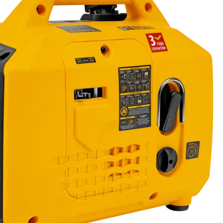 Генератор инверторный DENZEL GS-1100iS, 1,1 кВт, 230 В, закрытый корпус, ручной старт