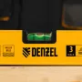 Уровень алюминиевый DENZEL магнит., фрезерованный, 3 глазка (1 зеркал.), 0,5 мм/м, 800 мм