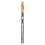 Сверло спиральное по металлу DENZEL 5,5 x 93 мм, Р6М5, Golden Tip, многогранная заточка