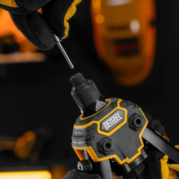 Заклепочник двуручный DENZEL заклепки 2,4-3,2-4,0-4,8-6,4 мм