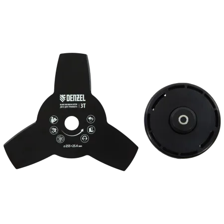 Триммер бензиновый DENZEL DT 25, 25 см3, 1.3 л.с, неразъемная штанга