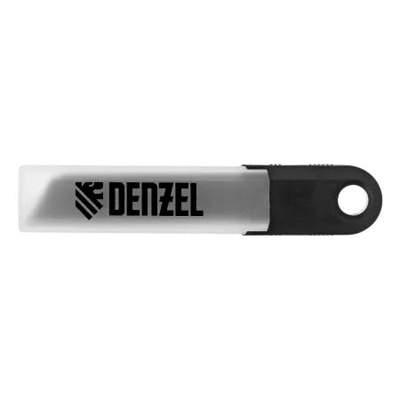 Лезвия DENZEL 18 мм, сталь SK4 - 0,5 мм, супер острые, многосегментные, 5 штук