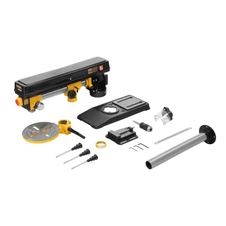 Станок сверлильный радиальный DENZEL DDM-550R, 550 Вт, 16 мм, 12 ск., настольный