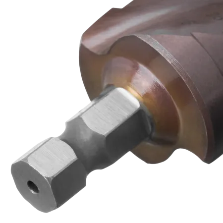 Сверло ступенчатое DENZEL, 6-8-10-12-14-16-18-20-22-24-26-28-30мм, Р6М5К5, 6-гр. хвостовик