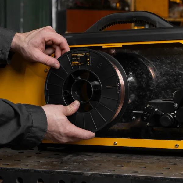 Омедненная проволока Denzel ER70S-6, диам. 1 мм, 5 кг, диам. катушки D200