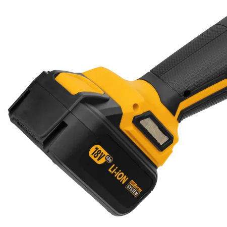 Машина углошлифовальная аккумуляторная бесщеточная DENZEL BLG-IB-18-125-4, Li-ion, 18 В