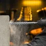 Бур по бетону DENZEL, цельная крестовая пластина, 14x215 мм, SDS PLUS