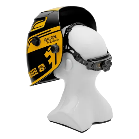 Щиток защитный лицевой DENZEL (маска сварщика) F10, см. окно 100х96, Real Color, DIN 4-8/9-13