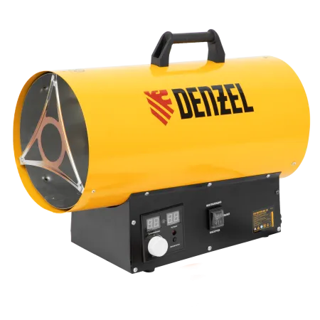 Газовая тепловая пушка DENZEL GHG-15i, 15 кВт, цифровой термостат, пропан-бутан