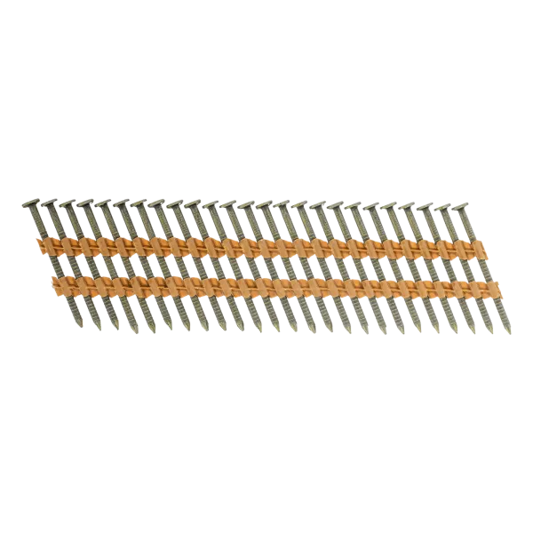 Гвозди DENZEL для пнев. нейлера (крашен.) длина - 50 мм, диам. - 2,9 мм, 2000 шт.